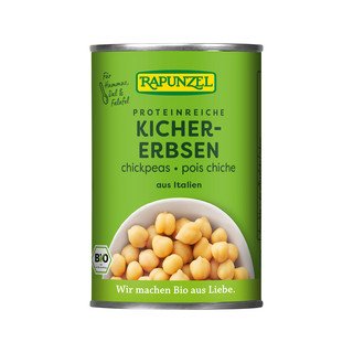 Rapunzel Kichererbsen fertig gekocht, EU Bio 400ml