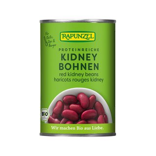 Rapunzel Bohnen Kidney rot fertig gekocht, EU Bio 400ml
