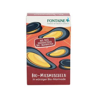 Fontaine Miesmuscheln, EU Bio 120g