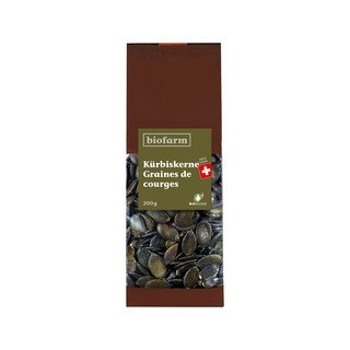 Biofarm Kürbiskerne, Bio Knospe Schweiz 200g