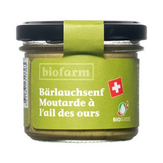 Biofarm Bärlauchsenf, Bio Knospe Schweiz 100g