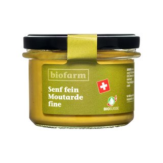 Biofarm Senf fein, Bio Knospe Schweiz 200g