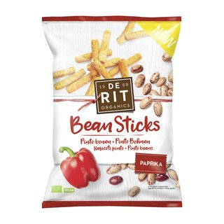 De Rit Bean Sticks - Pinto Bohnen mit Paprika, EU Bio 75g