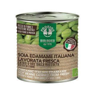 Il Nutrimento Italienische Edamame Sojabohnen in Wasser, EU Bio 200ml
