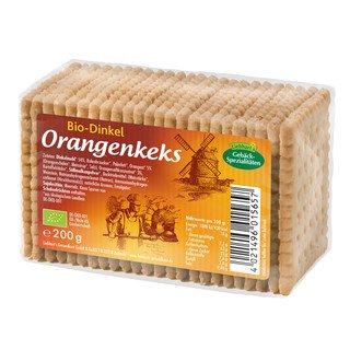 Liebhart's Dinkel-Orangen-Keks, EU Bio 200g