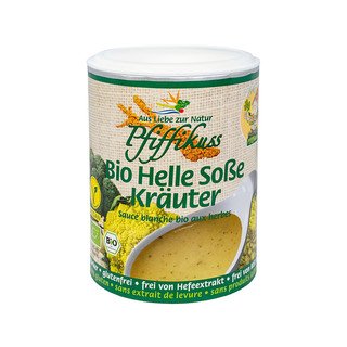 Pfiffikuss Helle Sauce mit Kräuter, EU Bio 150g
