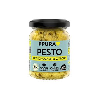 PPura Pesto Artischocken, Petersilie, CH Bio 120g