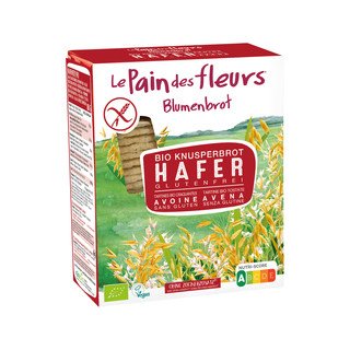 Le Pain des Fleurs Knusprige Hafer-Schnitten, EU Bio 150g