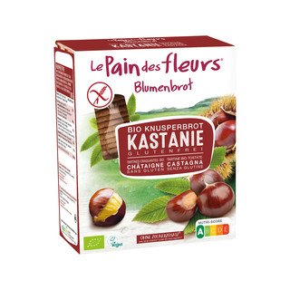 Le Pain des Fleurs Knusprige Kastanien-Schnitten, EU Bio 150g