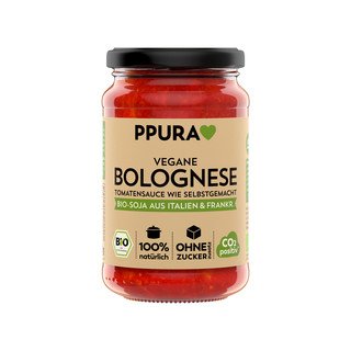 PPura Sugo vegane Bolognese, CH Bio 340ml