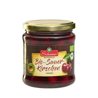 Schweizer Sauerkirschen entsteint, EU Bio 370ml