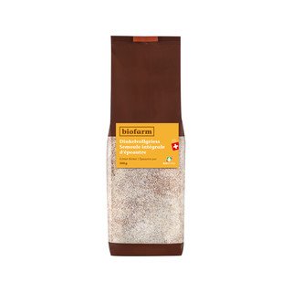 Biofarm Dinkel-Vollgriess, Bio Knospe Schweiz 500g