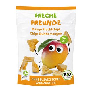 Freche Freunde Fruchtchips Mango, EU Bio 14g