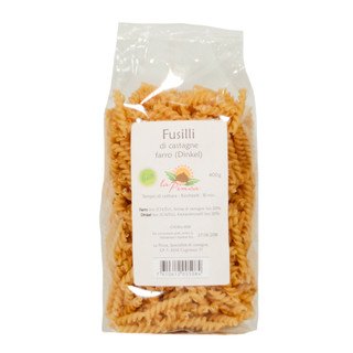 La Pinca Fusilli Kastanien Dinkel, CH Bio 400g