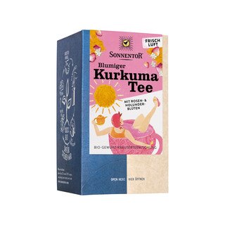 Sonnentor Blumiger Kurkuma Tee, Gewürztee, EU Bio 2kg