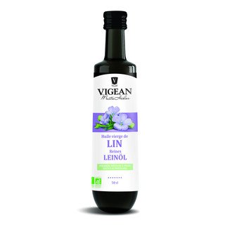 Vigean Leinöl Classic, EU Bio 500g