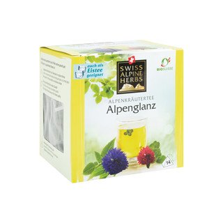 Swiss Alpine Herbs Alpenglanz, Kräutertee, Bio Knospe Schweiz 1kg