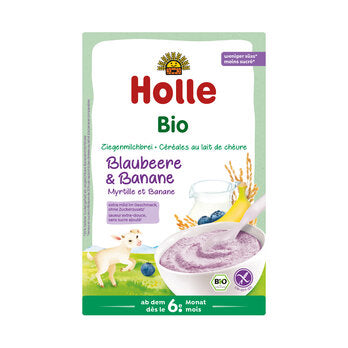 HOLLE Milchbrei Blaubeere Banane Ziegenmilch ab 6. Monat 200g
