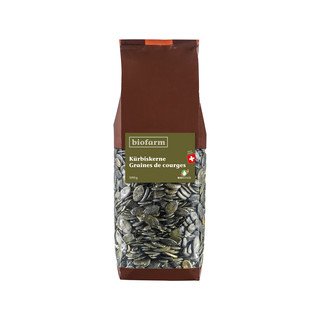 Biofarm Kürbiskerne CH, Bio Knospe Schweiz 500g