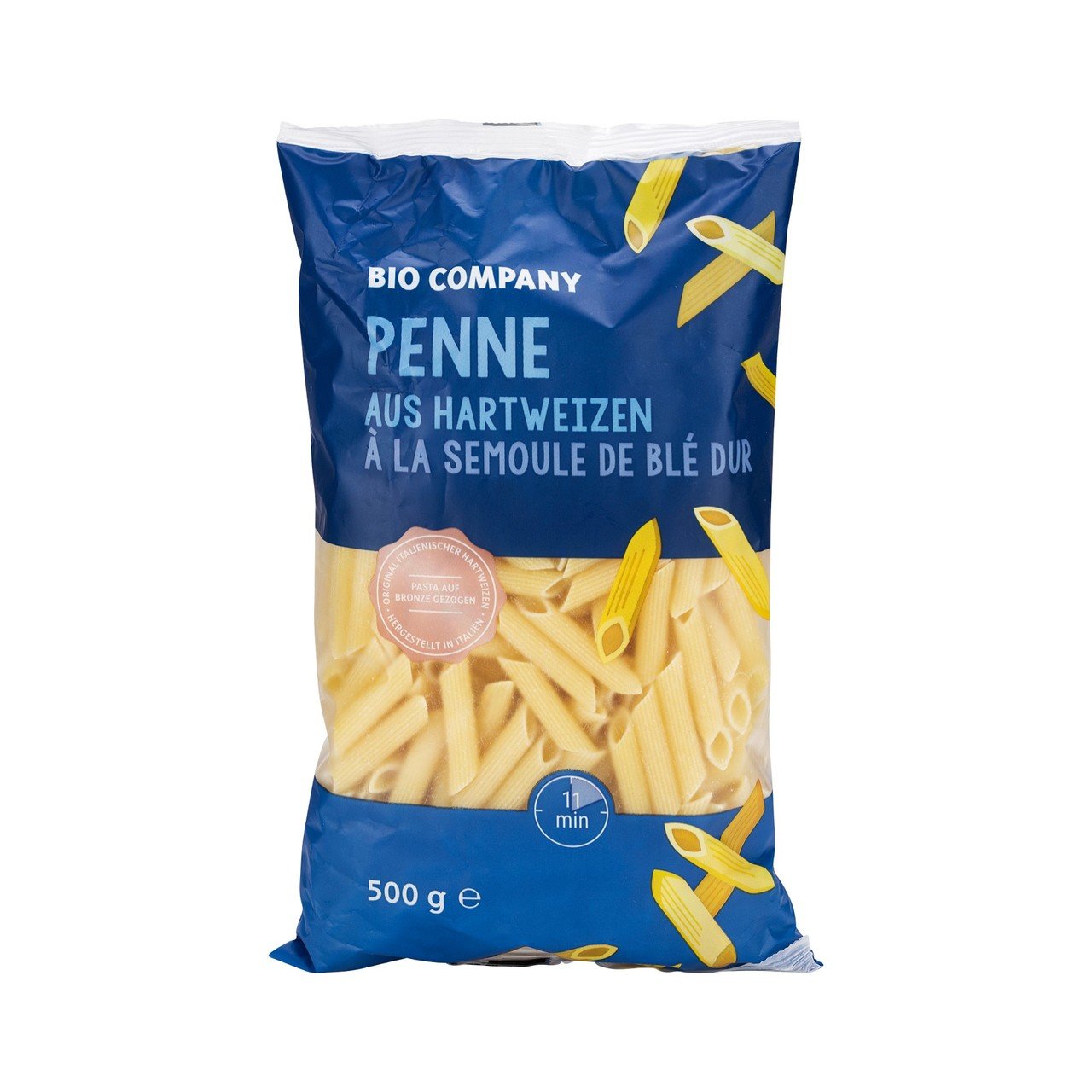 BIO COMPANY Penne aus Hartweizen BIO 500g