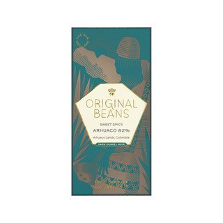 Original Beans Arhuaco Schokolade dunkel (82%), EU Bio 70g