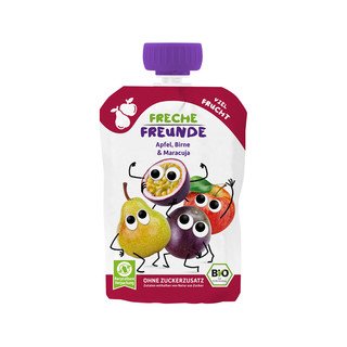 Freche Freunde Quetschmus Apfel, Birne & Maracuja, EU Bio 100ml