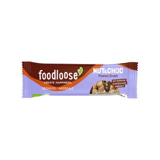 Foodloose Peanut Crush - Nussriegel, EU Bio 35g