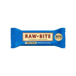 Rawbite Rohkostriegel Protein Smooth Cacao, EU Bio 45g