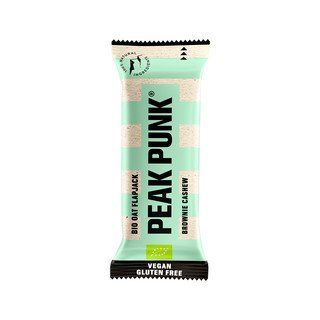 Peak Punk Protein Haferriegel Brownie Cashew, EU Bio 60g