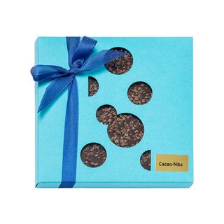 Emmentaler Backwaren Schokolade Quadro mit Cacao Nibs dunkel, CH Bio 80g