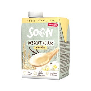 SOON Reisdessert Vanille, EU Bio 530g