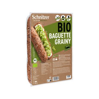 Schnitzer Baguette Grainy, EU Bio 320g