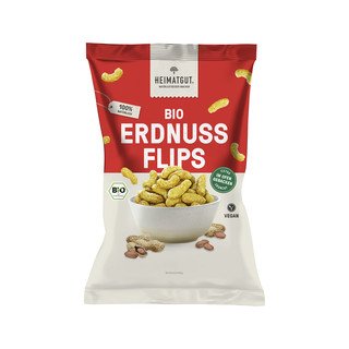 Heimatgut Erdnuss Flips, EU Bio 125g