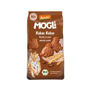 Mogli Kakao Kekse mit Dinkel und Butter, Demeter 125g