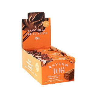 Rhythm 108 Chocolate Orange Bar, EU Bio 33g