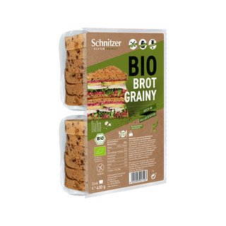 Schnitzer Toastbrot Grainy, EU Bio 430g
