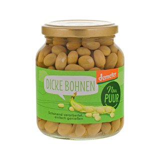 Nur Puur Dicke Bohnen, Demeter 350ml