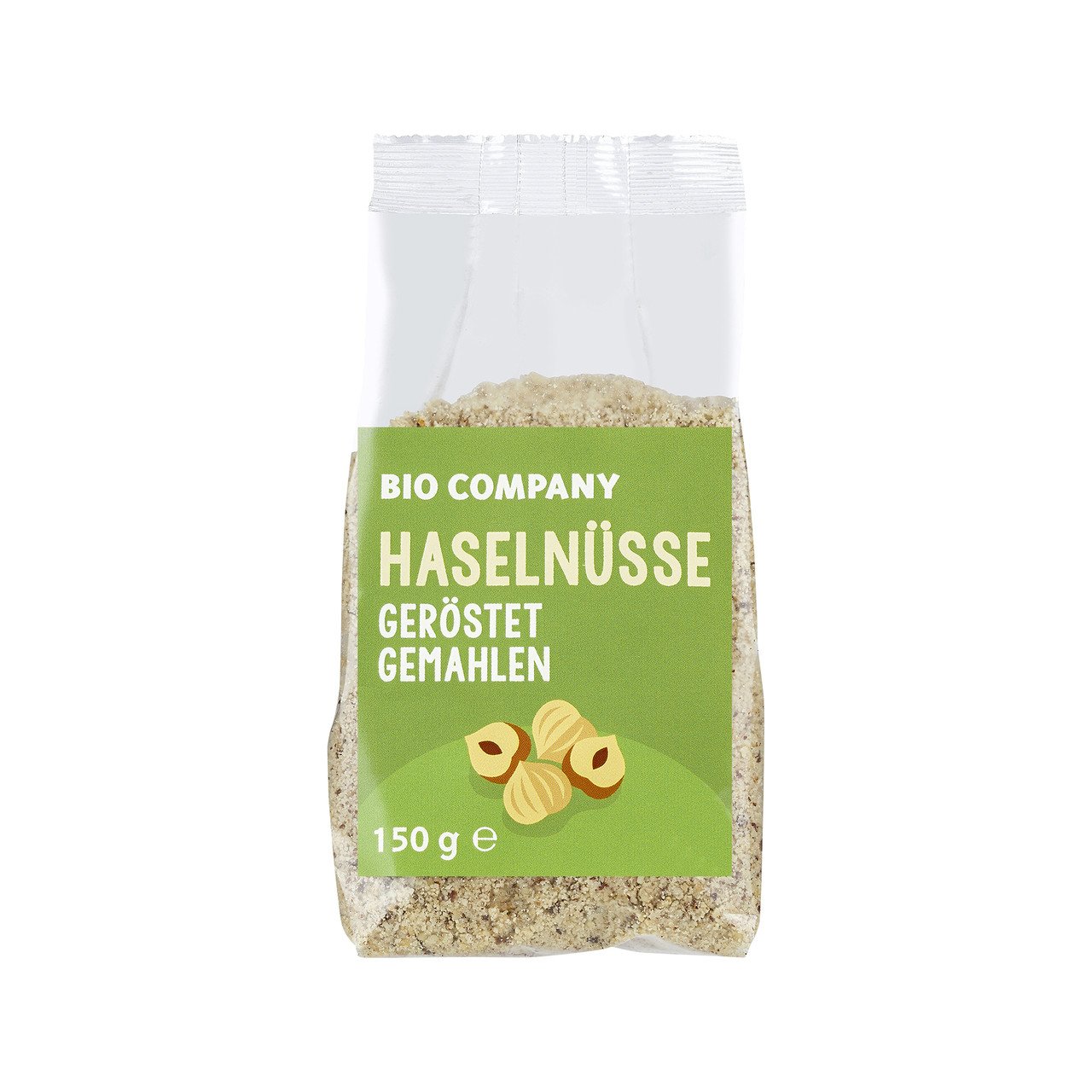 DrogerieMarkt24 - DrogerieMarkt24 BIO COMPANY Haselnüsse geröstet und gemahlen BIO 150g - DrogerieMarkt24