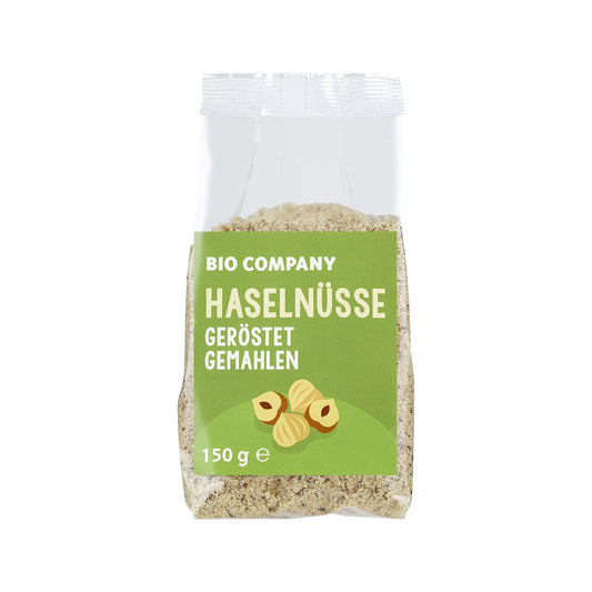 BIO COMPANY Haselnüsse geröstet und gemahlen BIO 150g