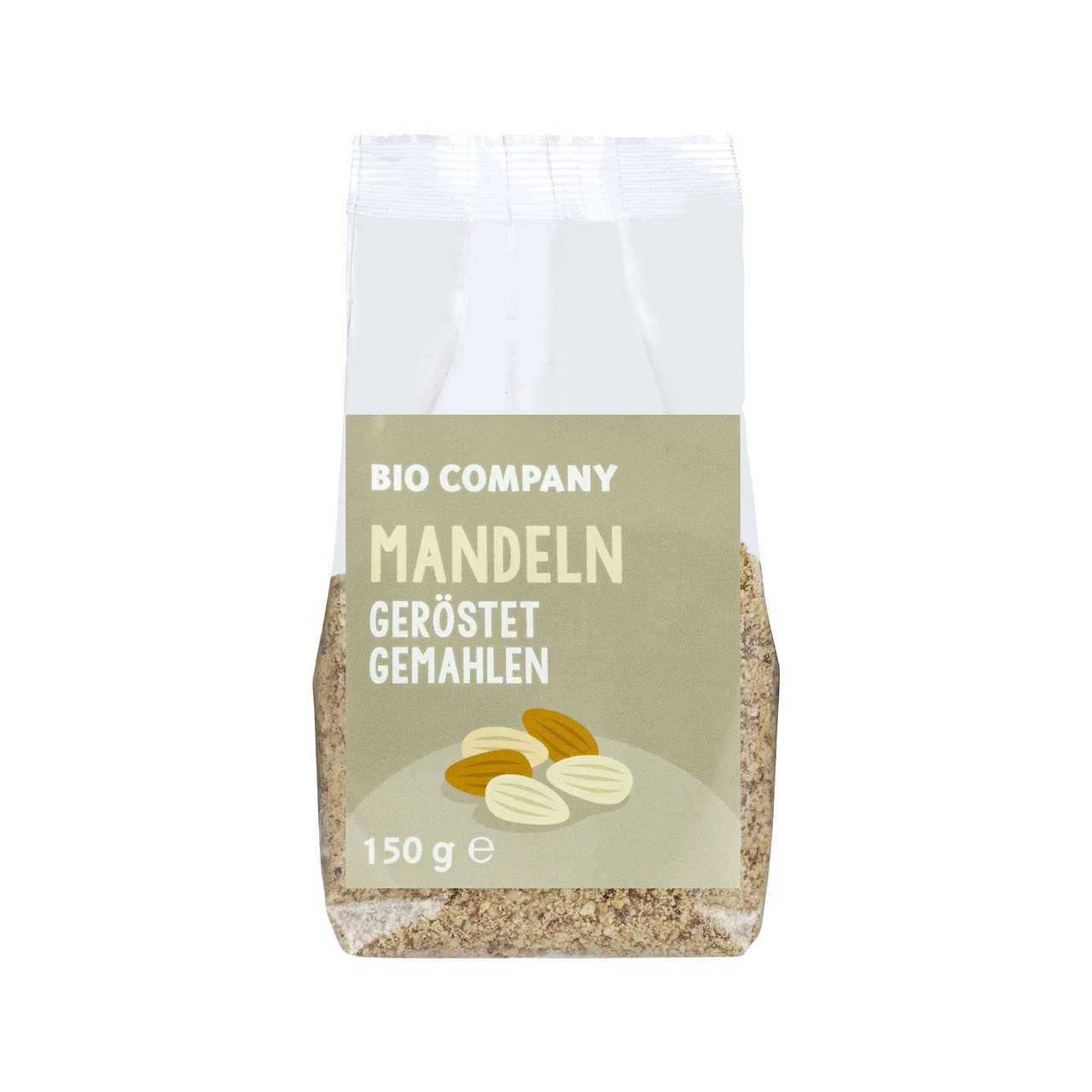 DrogerieMarkt24 - DrogerieMarkt24 BIO COMPANY Mandeln geröstet und gemahlen Bio 150g - DrogerieMarkt24
