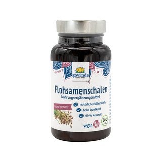 Govinda Flohsamenschalen Kapseln, EU Bio 54g