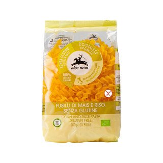 Alce Nero Fusilli aus Mais und Reis glutenfrei, EU Bio 250g