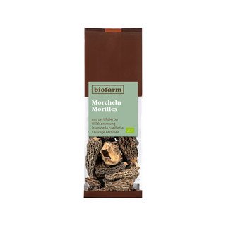 Biofarm Morcheln getrocknet, EU Bio 20g