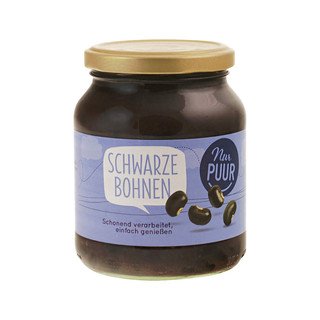 Nur Puur Schwarze Bohnen, EU Bio 350ml