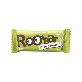 Roobar Rohkostriegel Hanf Protein, EU Bio 30g