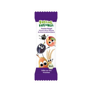 Freche Freunde Getreideriegel Birne, Pflaume & Johannisbeere, EU Bio 23g