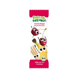 Freche Freunde Riegel Banane & Kirsche, EU Bio 23g