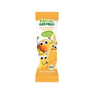 Freche Freunde Haferriegel Apfel & Banane, EU Bio 23g