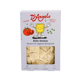 D'Angelo Bolo-licious - Ravioli mit veganer Bolognese, EU Bio 250g
