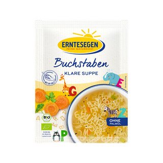 Erntesegen Buchstaben Klare Suppe, EU Bio 42g